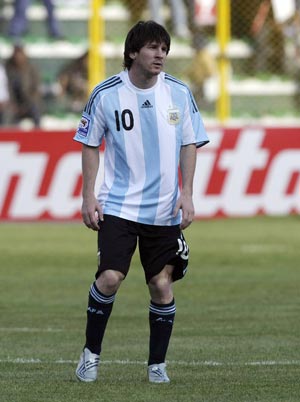 lionel messi argentina 2011.