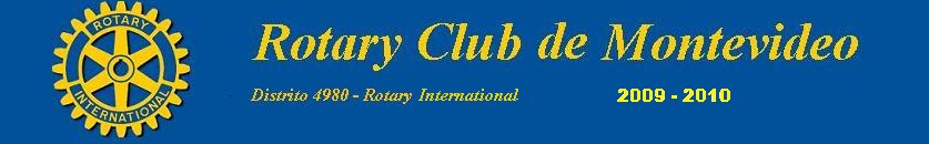 Rotary Club de Montevideo 2010 - 2011