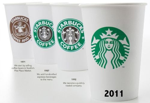 With Starbucks this is not the Starbucks Logo Change. With Starbucks this is not the