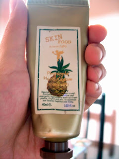 pineapple hand cream