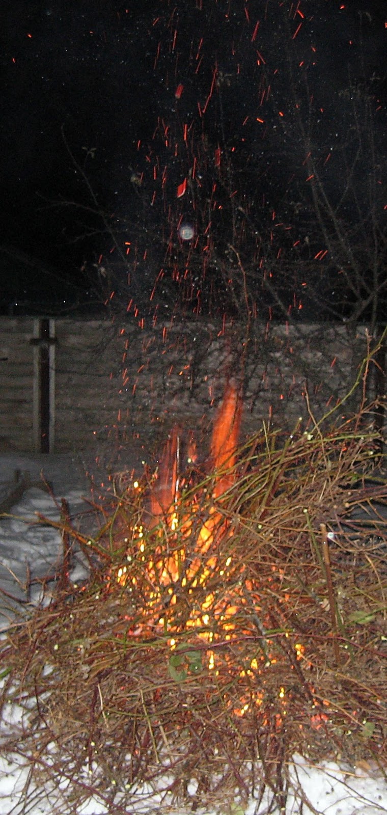 Sparkles of Now Winter Fire