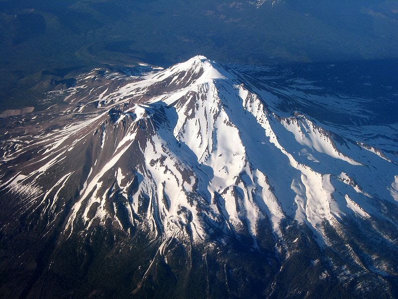 Lugar misterioso Monte Shasta