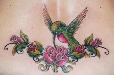 Beautiful Humming Bird Tattoo Designs for Girls