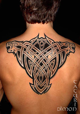 Celtic Tattoo Art - Male Back