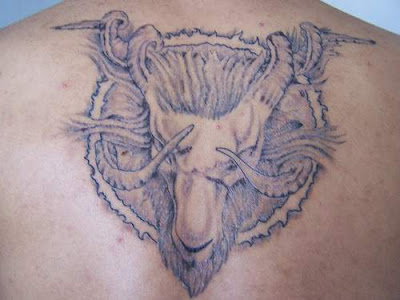 Aries Tattoo Design - Zodiac Symbol