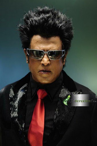 Superstar Rajnikanth Hairstyle Pics in Endhiran The Robot Tamil Movie