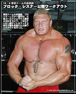Brock Lesnar Tattoos