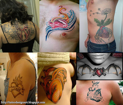 Beautiful Heart Tattoo Designs