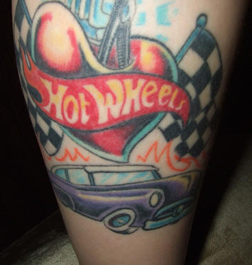 Car Tattoo Design Hot Wheels