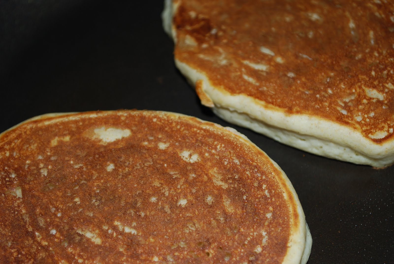 It's all gouda Birthday Pancakes! aka Bob's Red Mill Pancake Mix