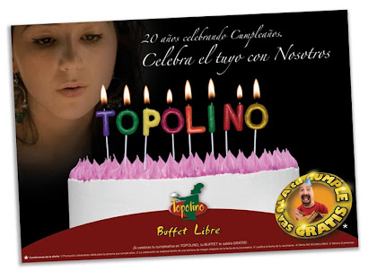 Grupo Topolino. Campaña cumpleaños