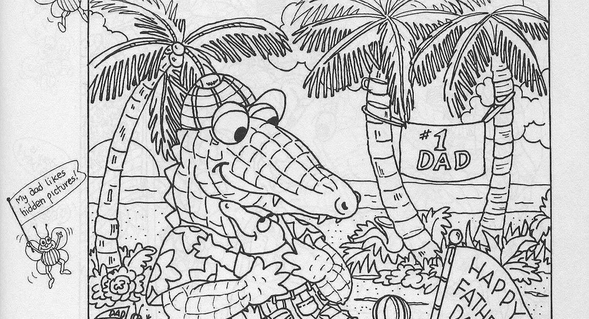 Hidden Pictures Publishing: Father's Day: Hidden Picture Puzzle