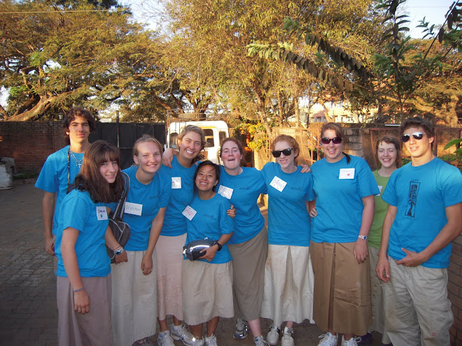 The High School group on the first day in Malawi