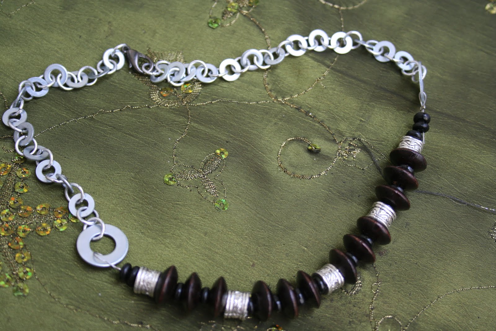 openhappyheart HARDWARE handmade jewelry using washers, nuts and bolts