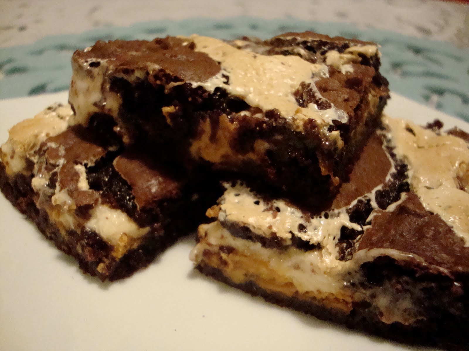 Me, Myself & Pie Ooey, Gooey Chocolate Peanut Butter Brownies