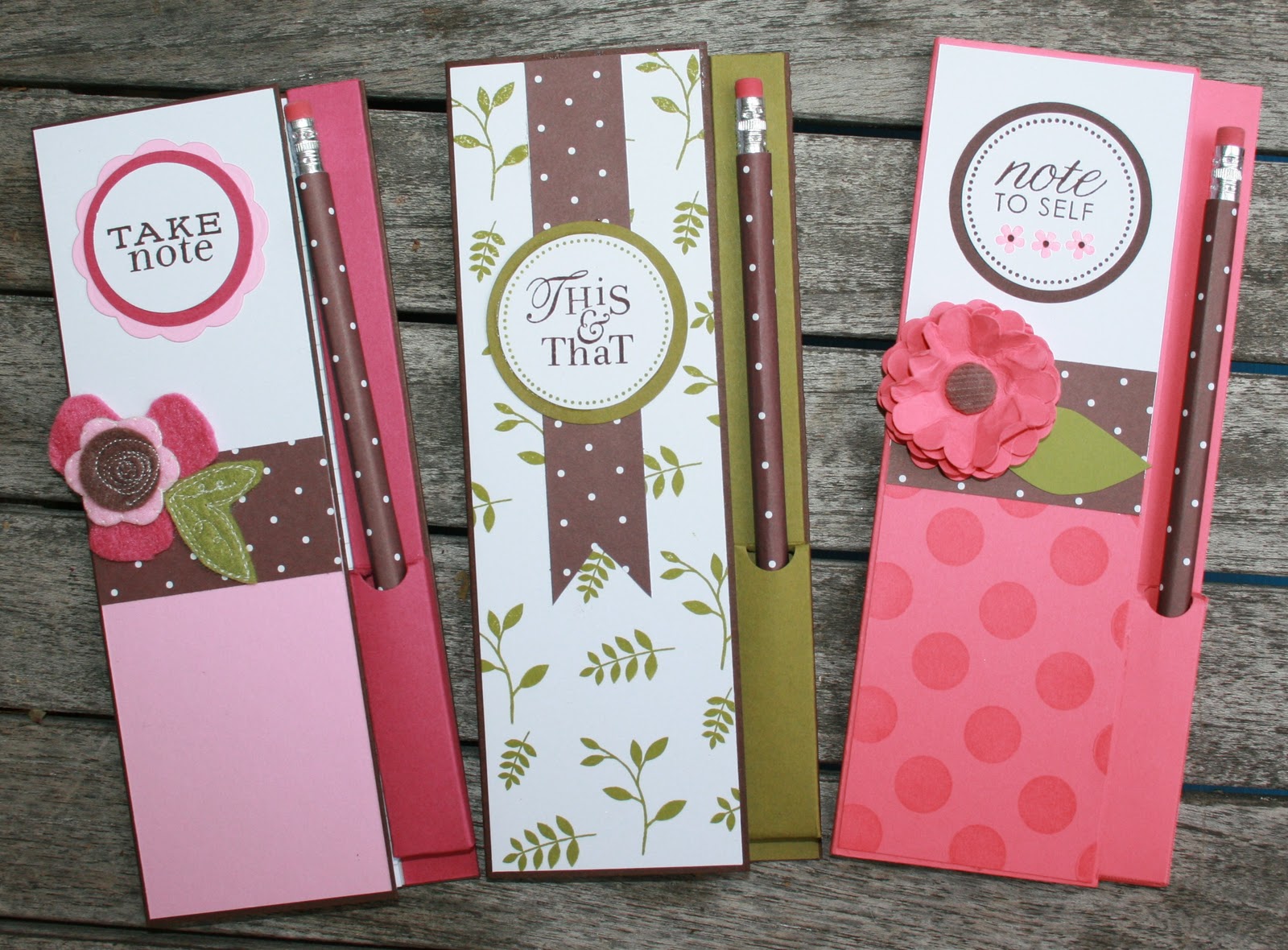 Creative Smiles Notepad and pencil set