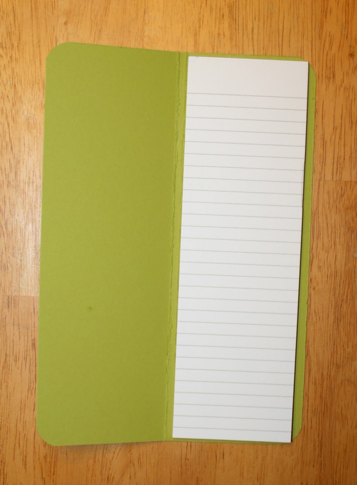 Creative Smiles Skinny Notepad Tutorial