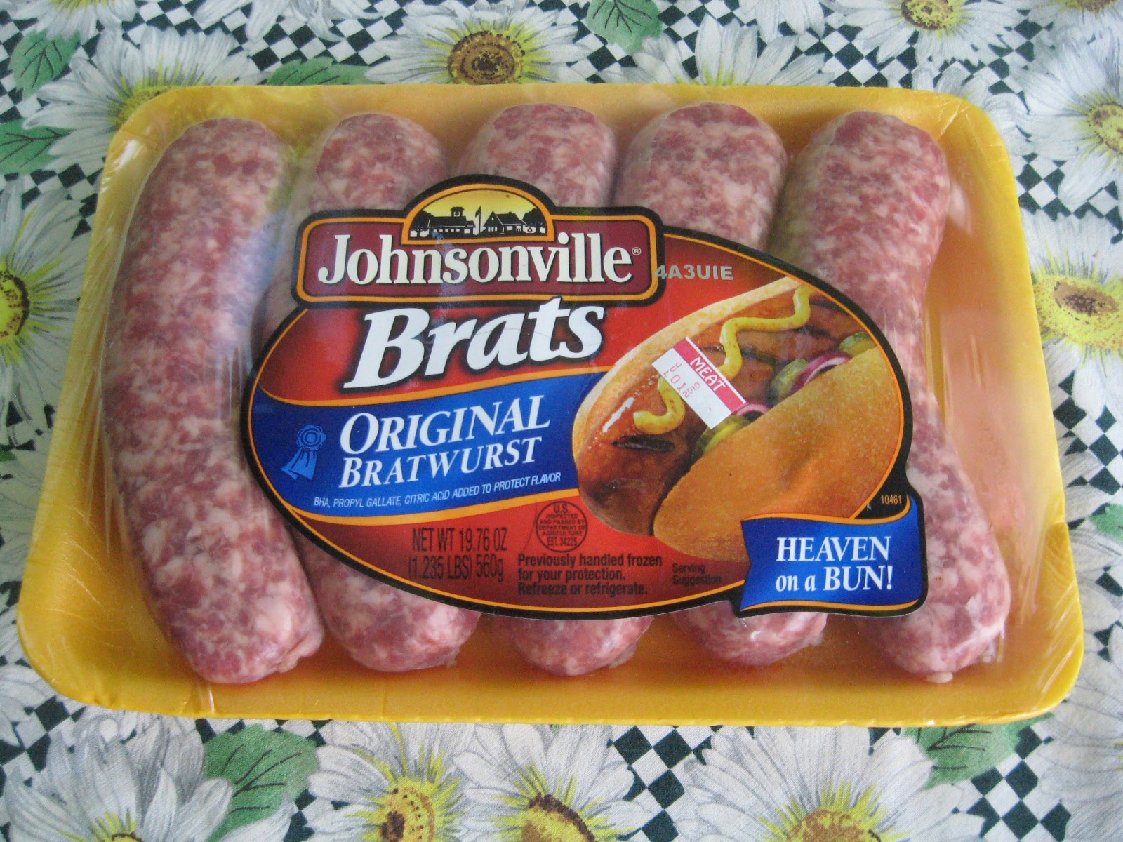 famous Johnsonville brats