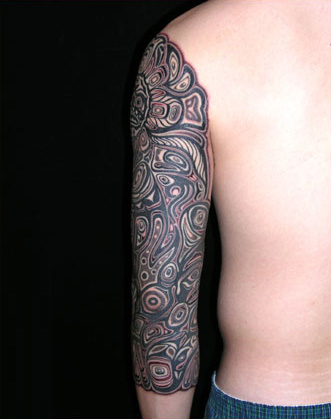 tribal tattoo sleeves for men
