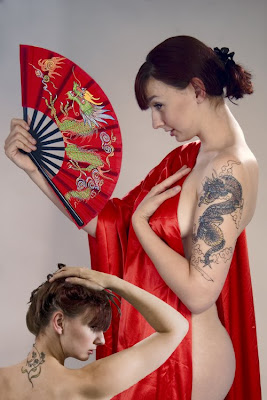 Chinese Dragon Tattoos, tattoos for girls