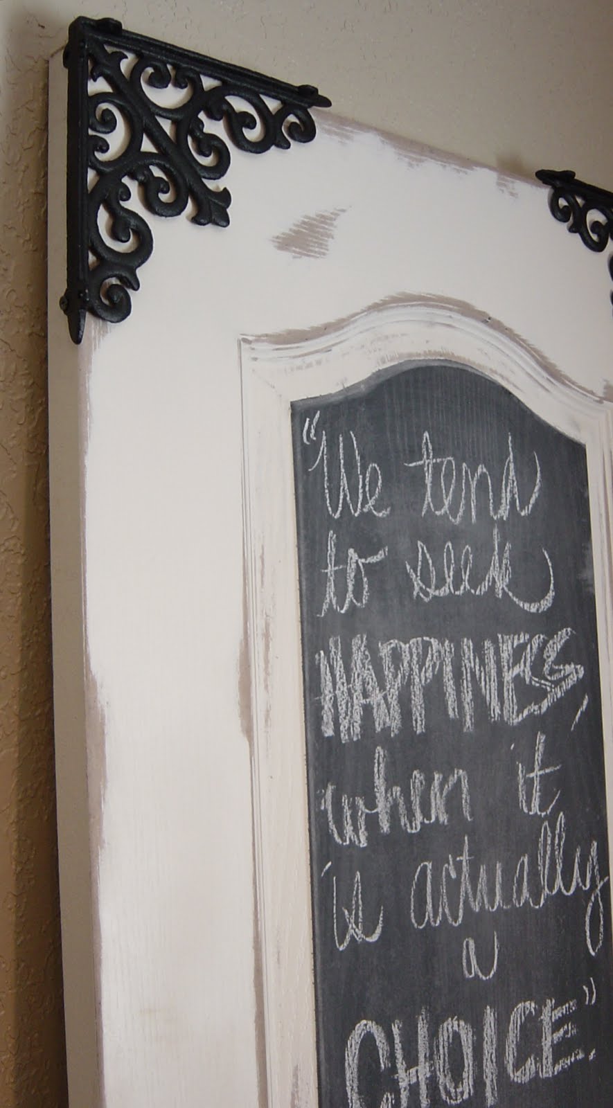 The Backyard Boutique by Five to Nine Furnishings Chippy Chalkboard Doors