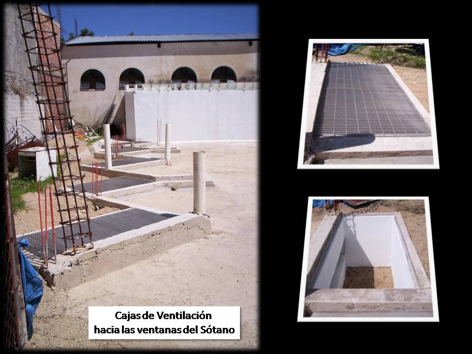 Parroquia Nuestra Señora del Refugio de Pecadores: Ventilacion hacia el