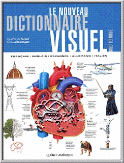 لقاموس الفرنسي الانجليزي النادر Le visuel Le+nouveau+dictionnaire