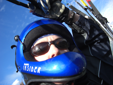My "in flight - self portrait"