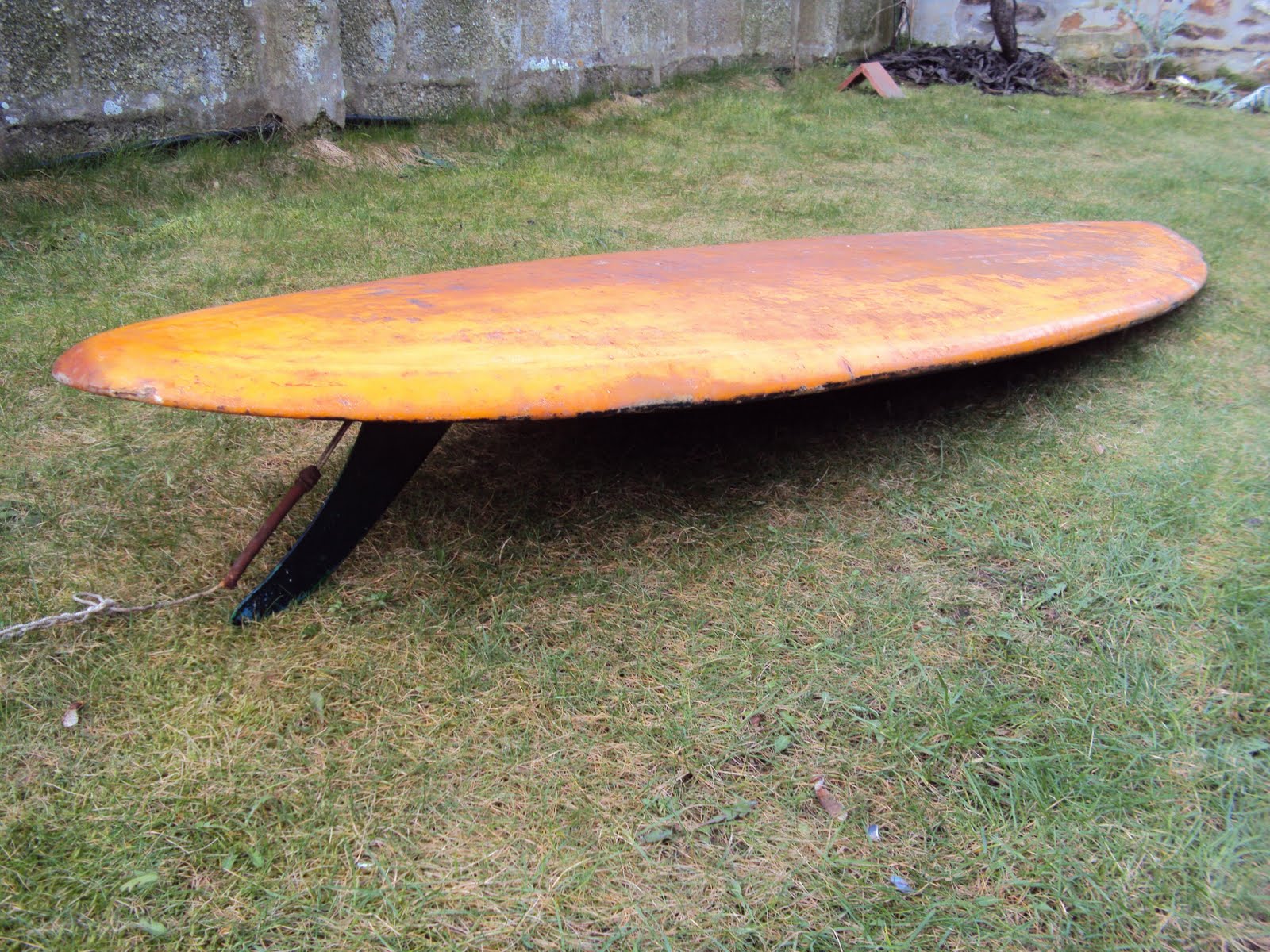 Lucky Ride The Waves late 60s Westcoast surfboards singlefin