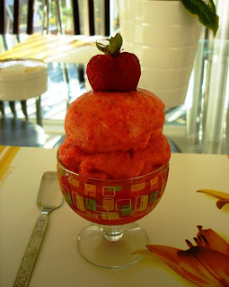 Strawberry Sorbet