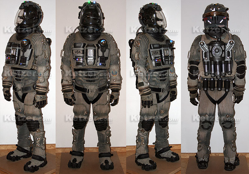 male space suit