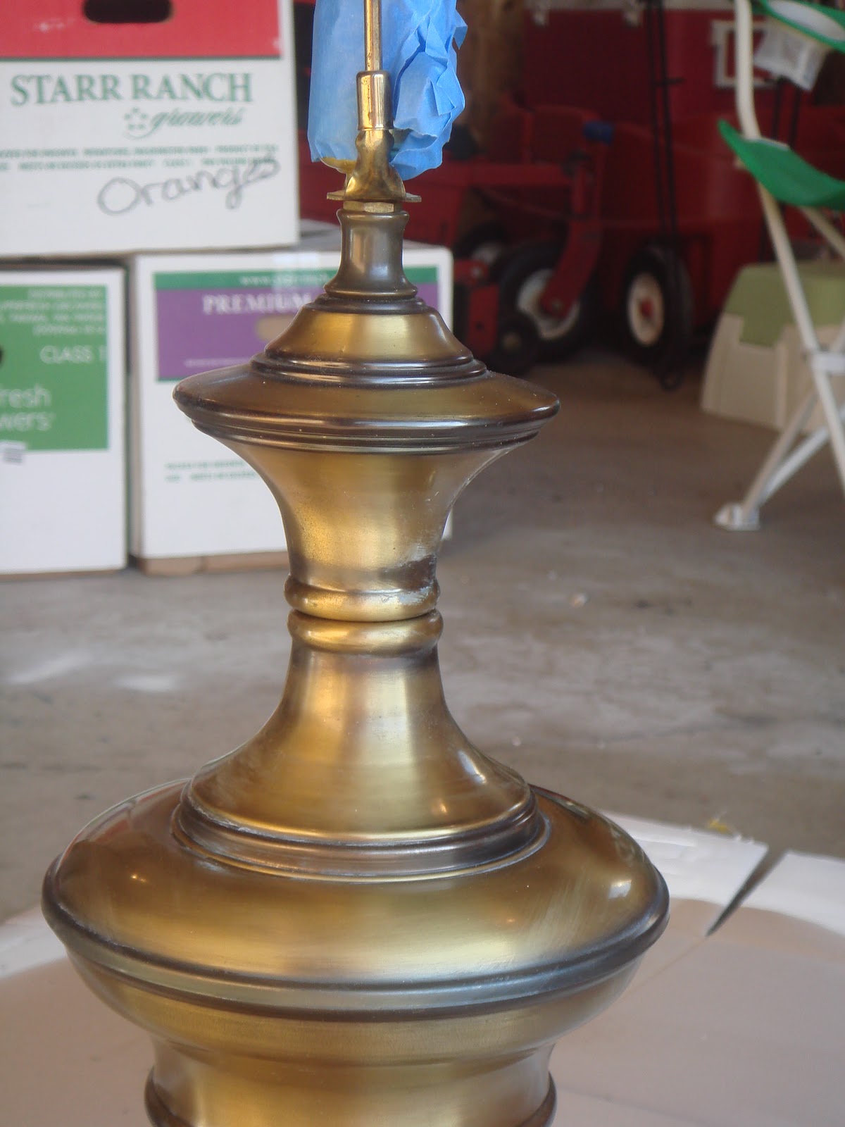 The Baker Project... Satin Nickel Spray Paint