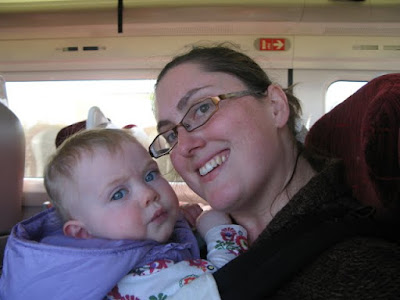 j and s on the train