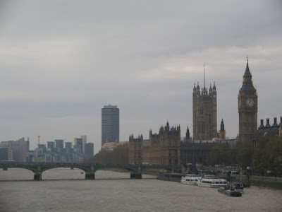 parliament from the jubilee bridge