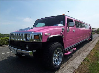 Pink Hummer 2 Limousine