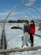 Lori and Karen in the Greenhouse