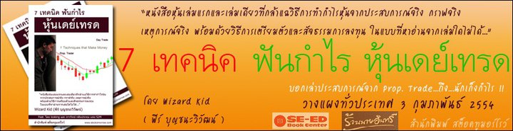 "7 เทคนิค ฟันกำไร หุ้นเดย์เทรด"