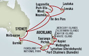 . have been in the South Pacific this year where my father served during . (australia new zealand map)