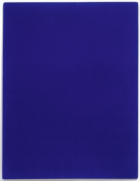 Yves Klein Monochrome+bleu+sans+titre,+IKB+3,+1960