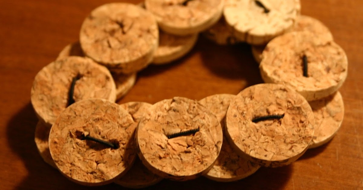 DIY Easy Recycled Cork Bracelet