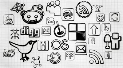 bloggermint | 10+ Creative social bookmark icons