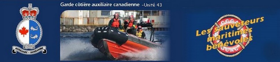 Garde Côtière Auxilliaire Canadienne-Unité 43