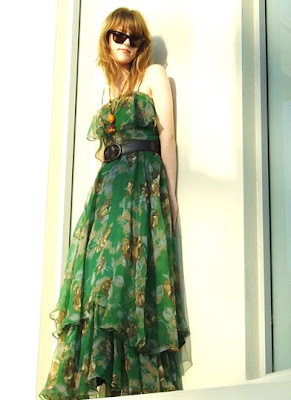 des trés belles robes  Green+dress
