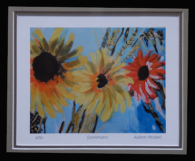 Les FLEURS  dans  L'ART - Page 29 Allison+McNeil+Sunflowers