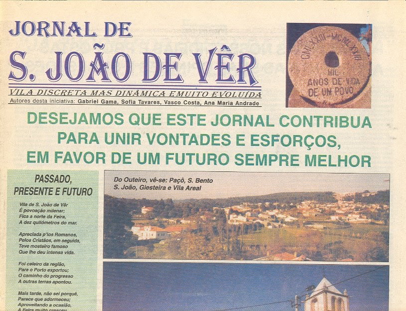 São João de Ver Jornal de São João de Ver