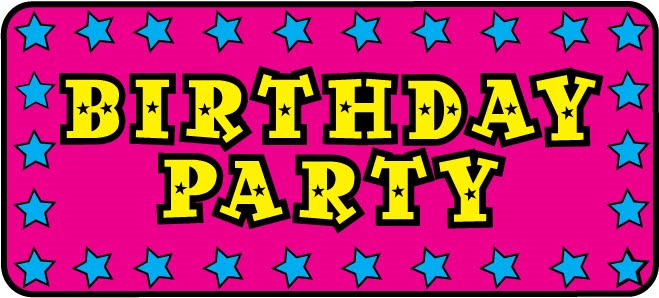 Birthday Party Graphics Sweetheart Created