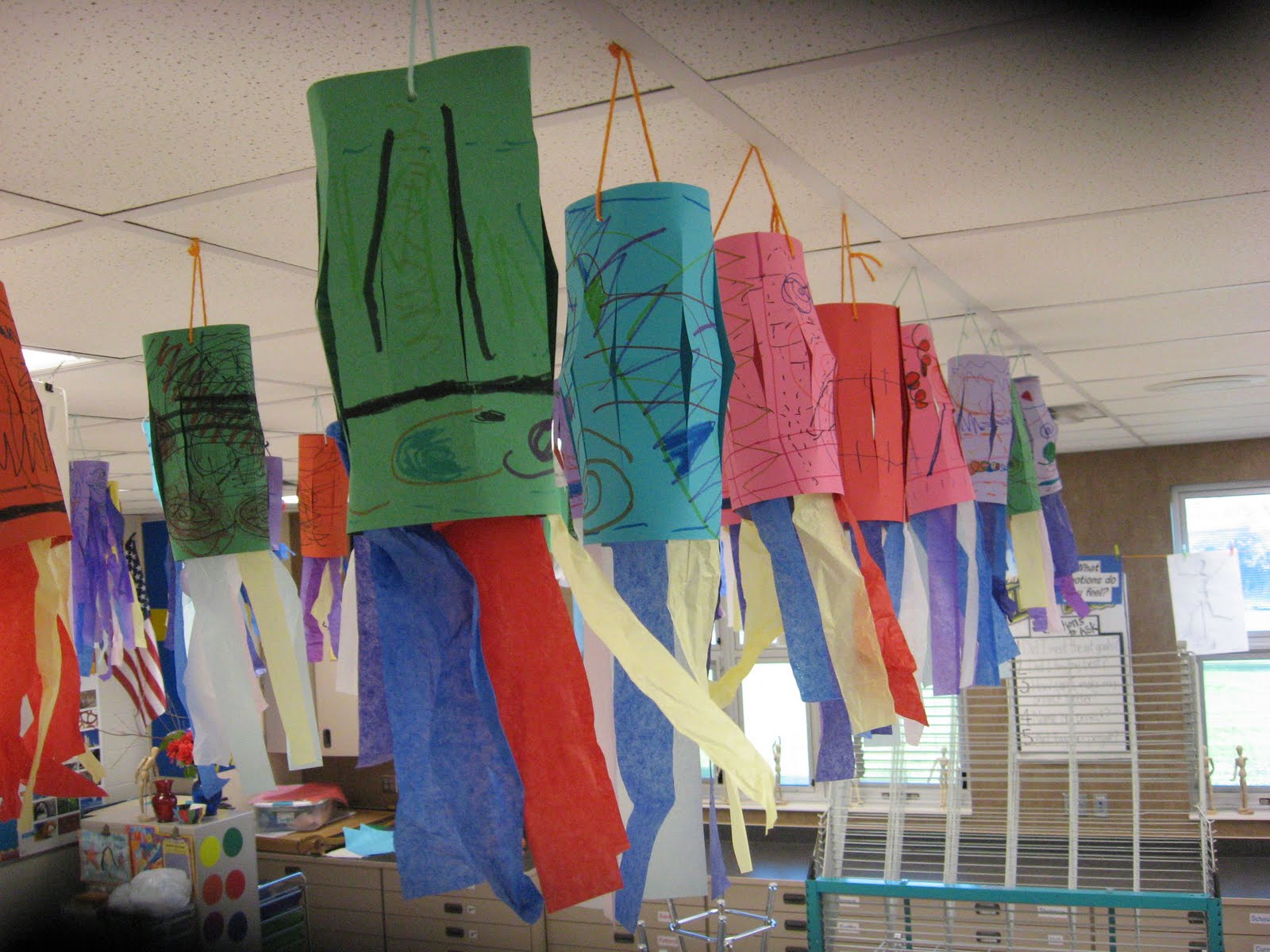 Big Woods Art! 1st Grade Chinese Lanterns