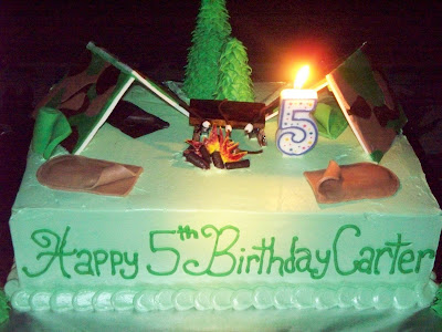 camp out cakes