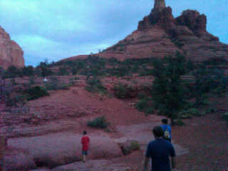 Boys in Sedona, AZ