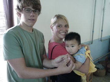 Kellie and Colin with Jia Jia